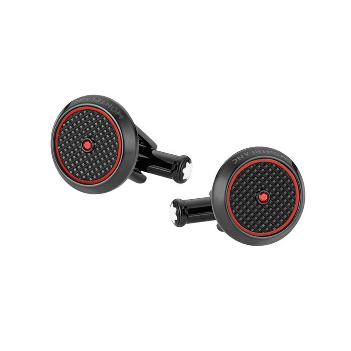 Men's Black Red Horlogerie Edition Cufflink