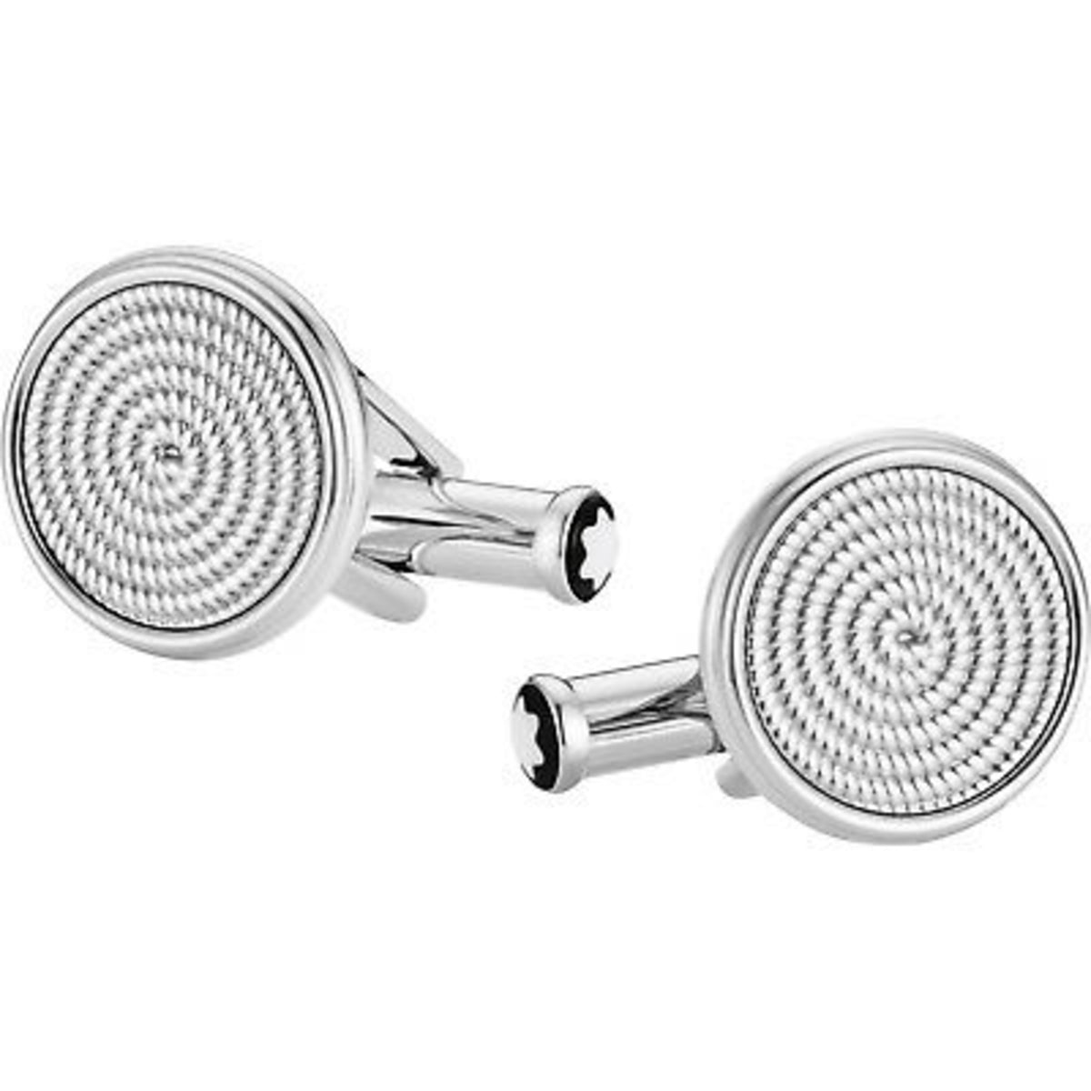 Sartorial steel motif Cufflinks