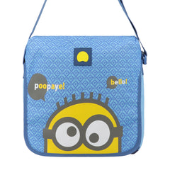 Hello Bello Minion Kids Cross Body Bag - Blue