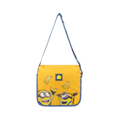 Banana Minion Kids Cross Body Bag - Light Blue