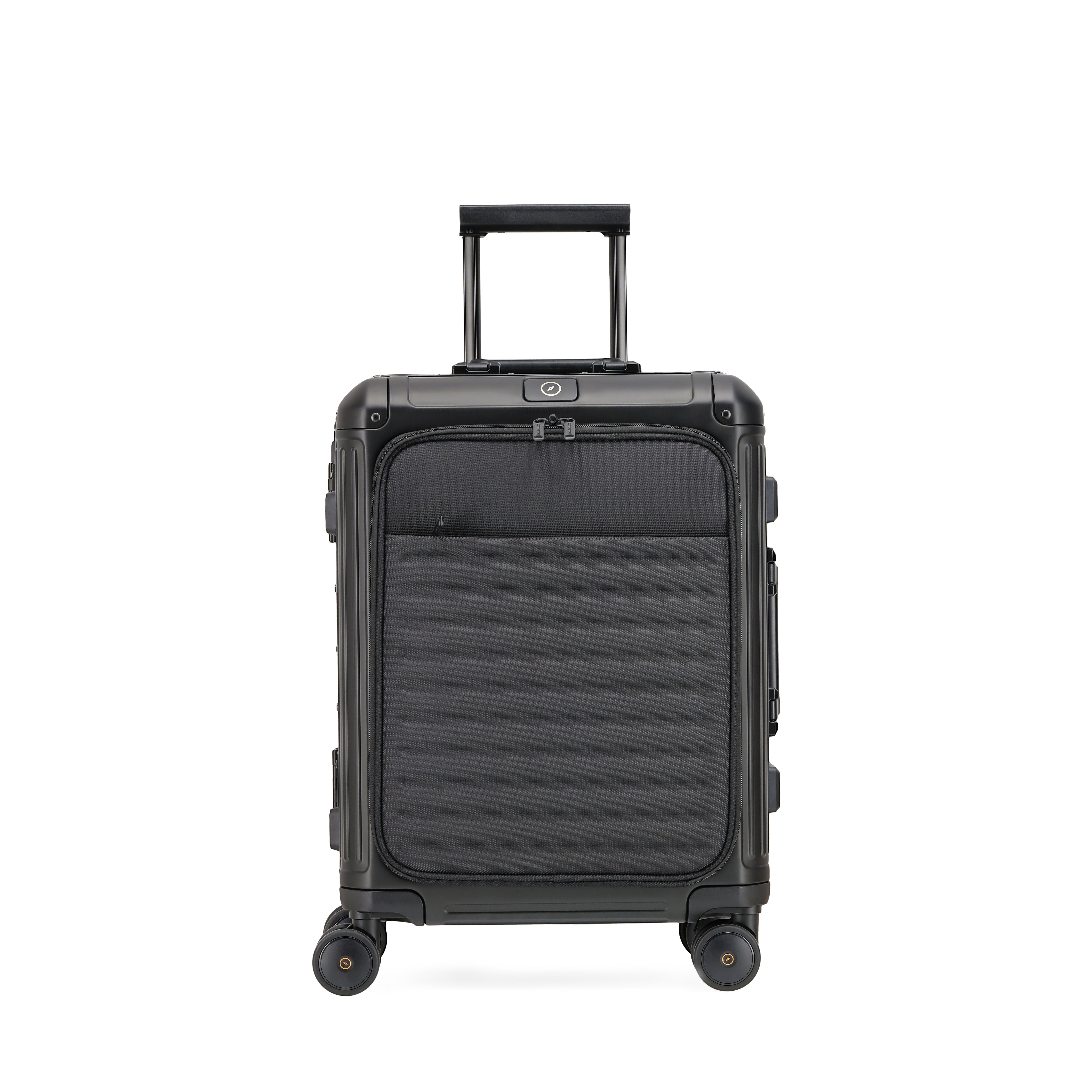 AGATE Aluminium 4W Hardside Luggage Trolley