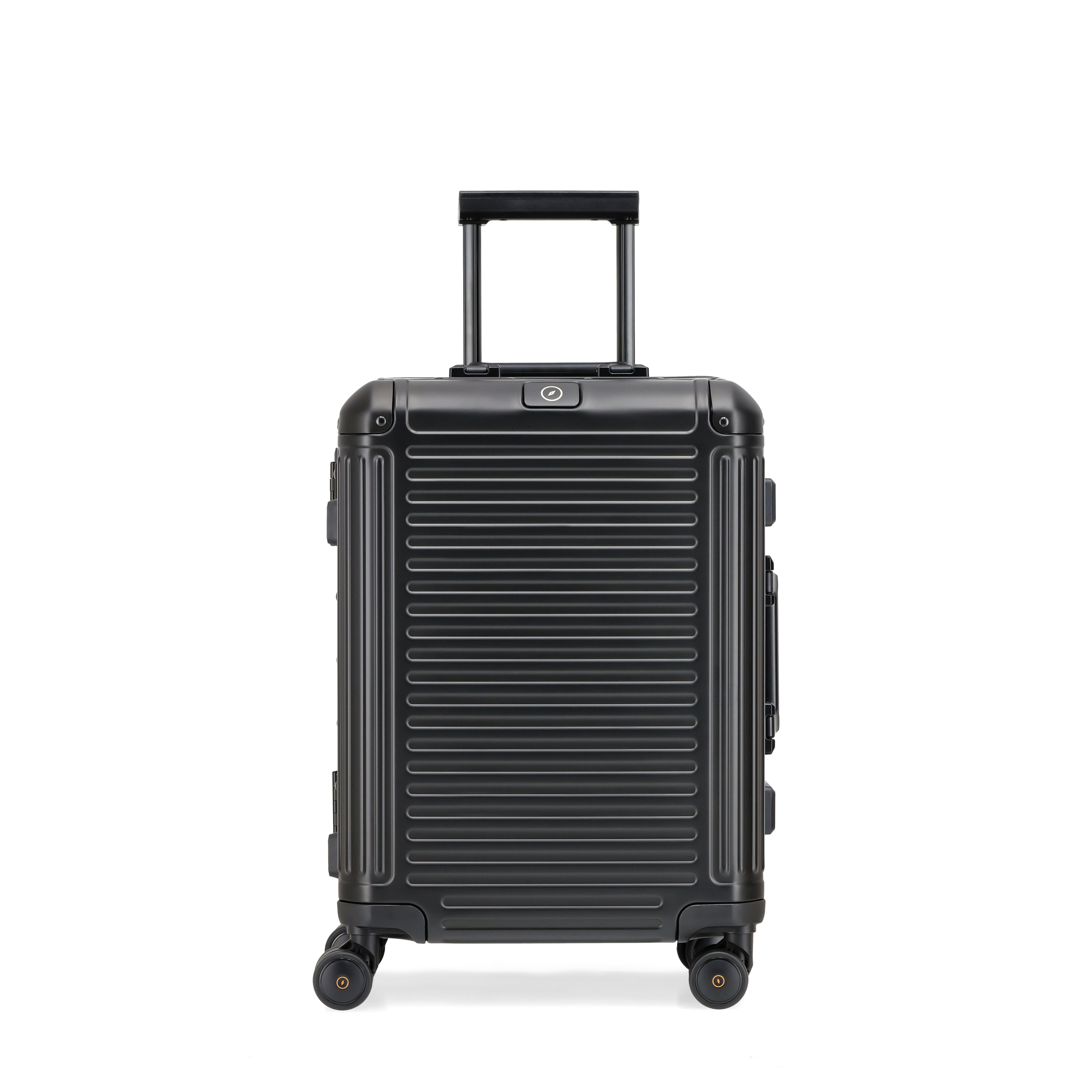 AGATE Aluminium 4W Hardside Luggage Trolley