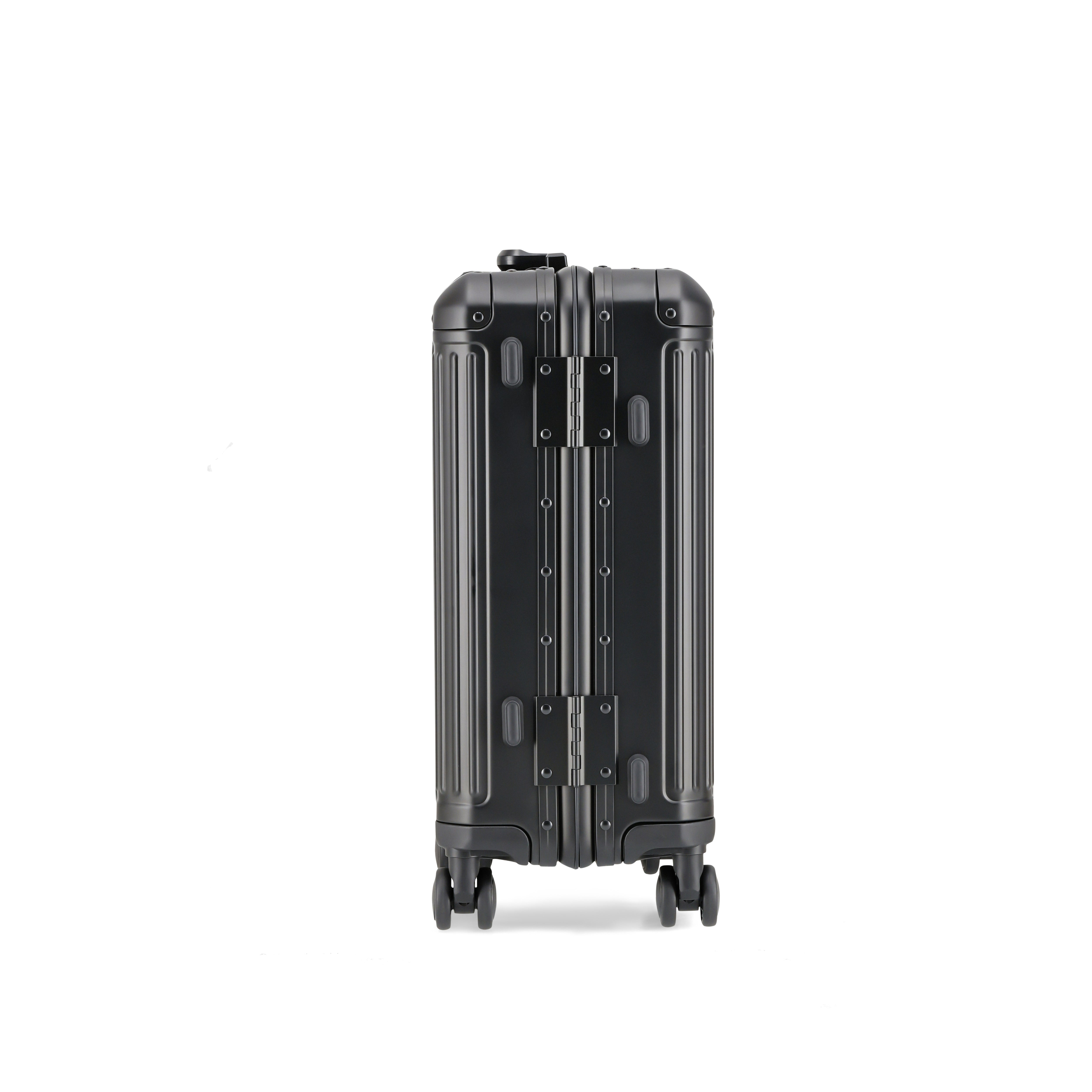 AGATE Aluminium 4W Hardside Luggage Trolley