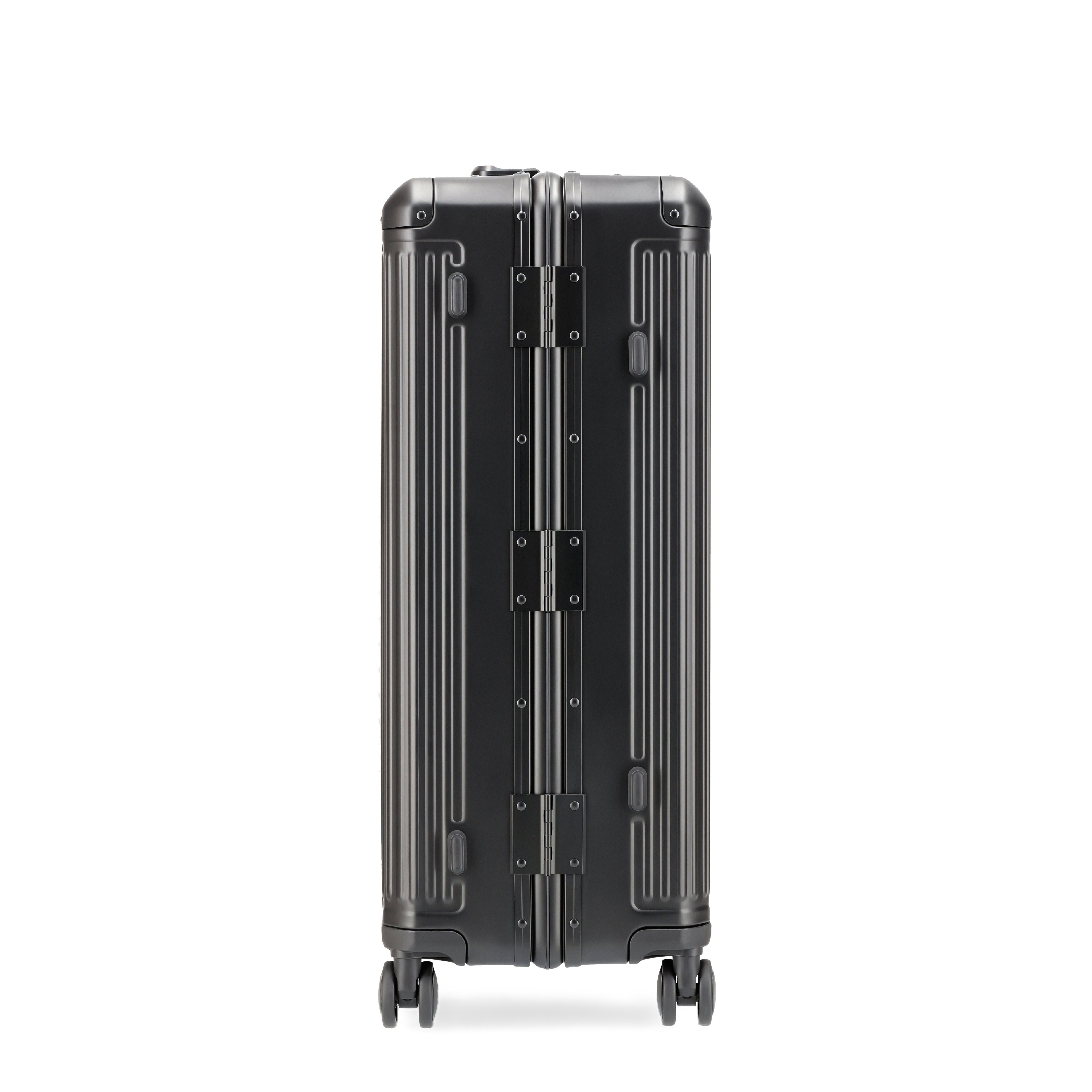 AGATE Aluminium 4W Hardside Luggage Trolley