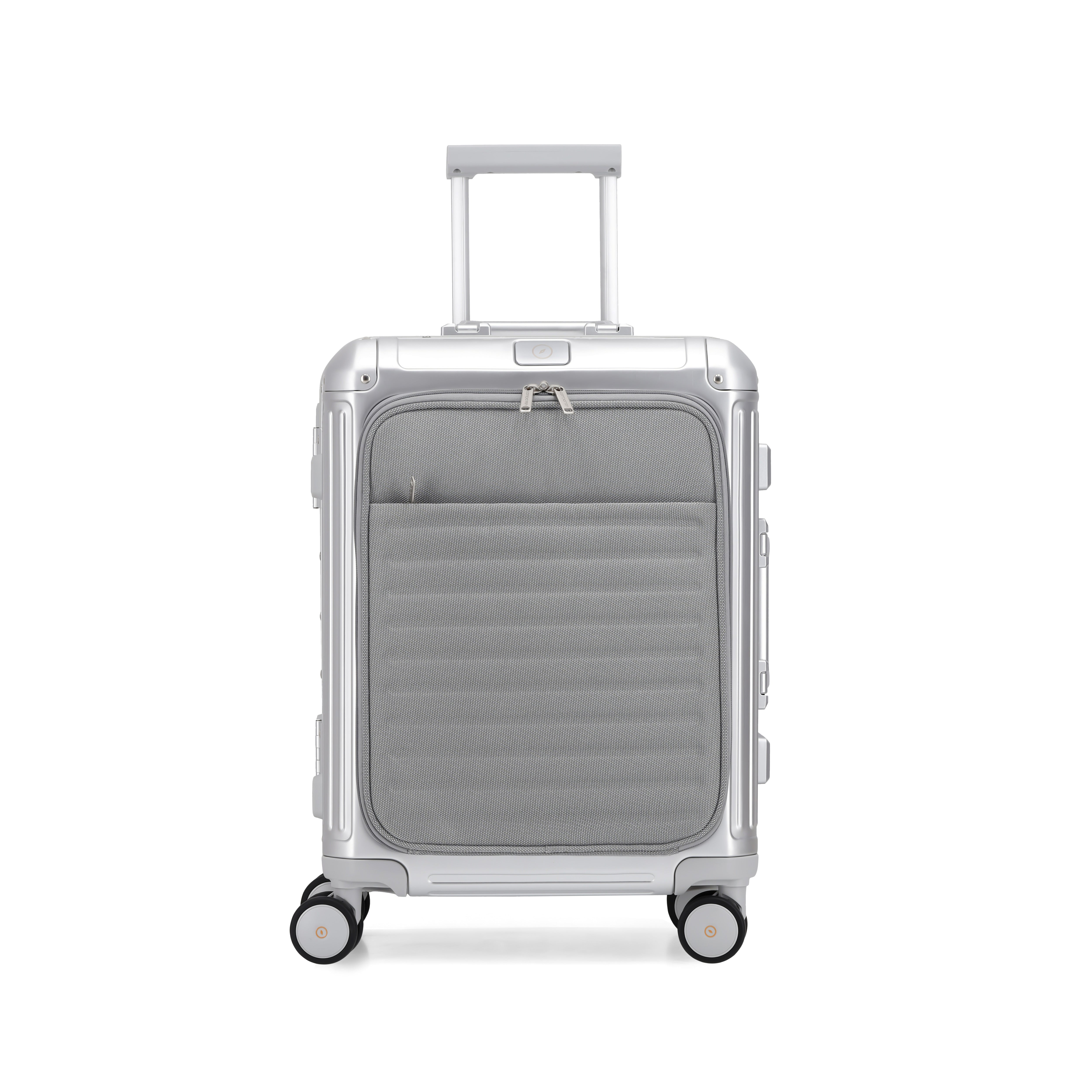 AGATE Aluminium 4W Hardside Luggage Trolley