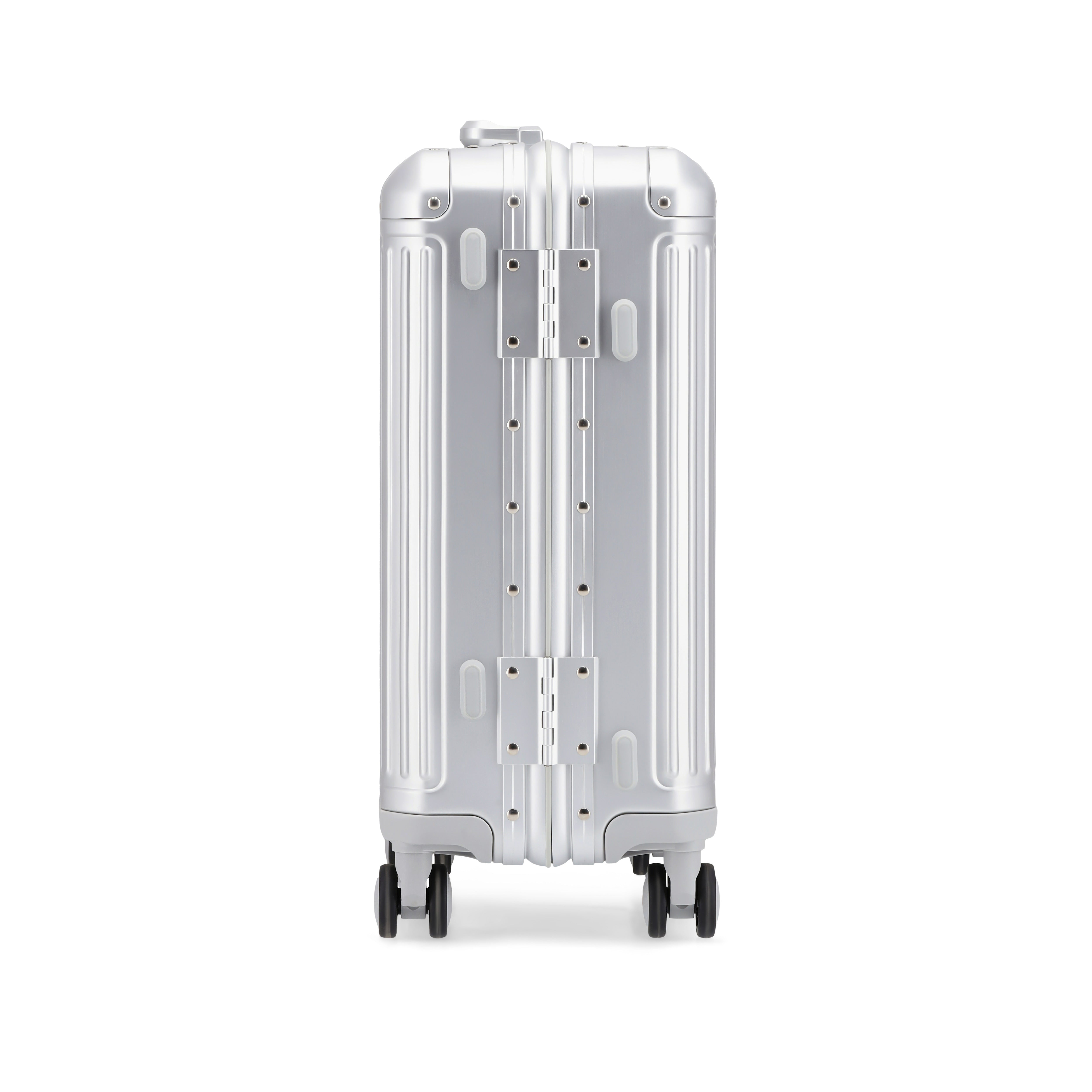 AGATE Aluminium 4W Hardside Luggage Trolley