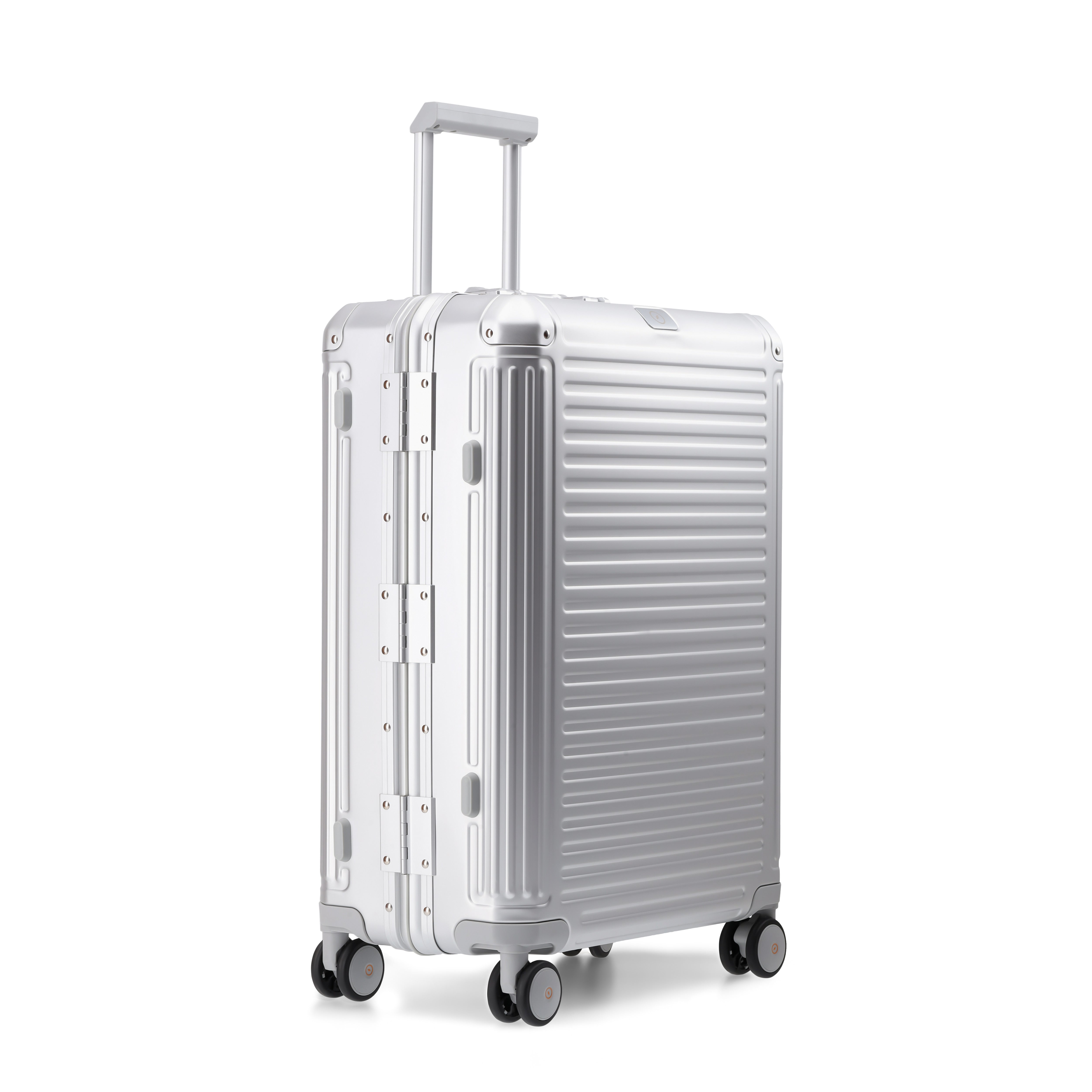 AGATE Aluminium 4W Hardside Luggage Trolley