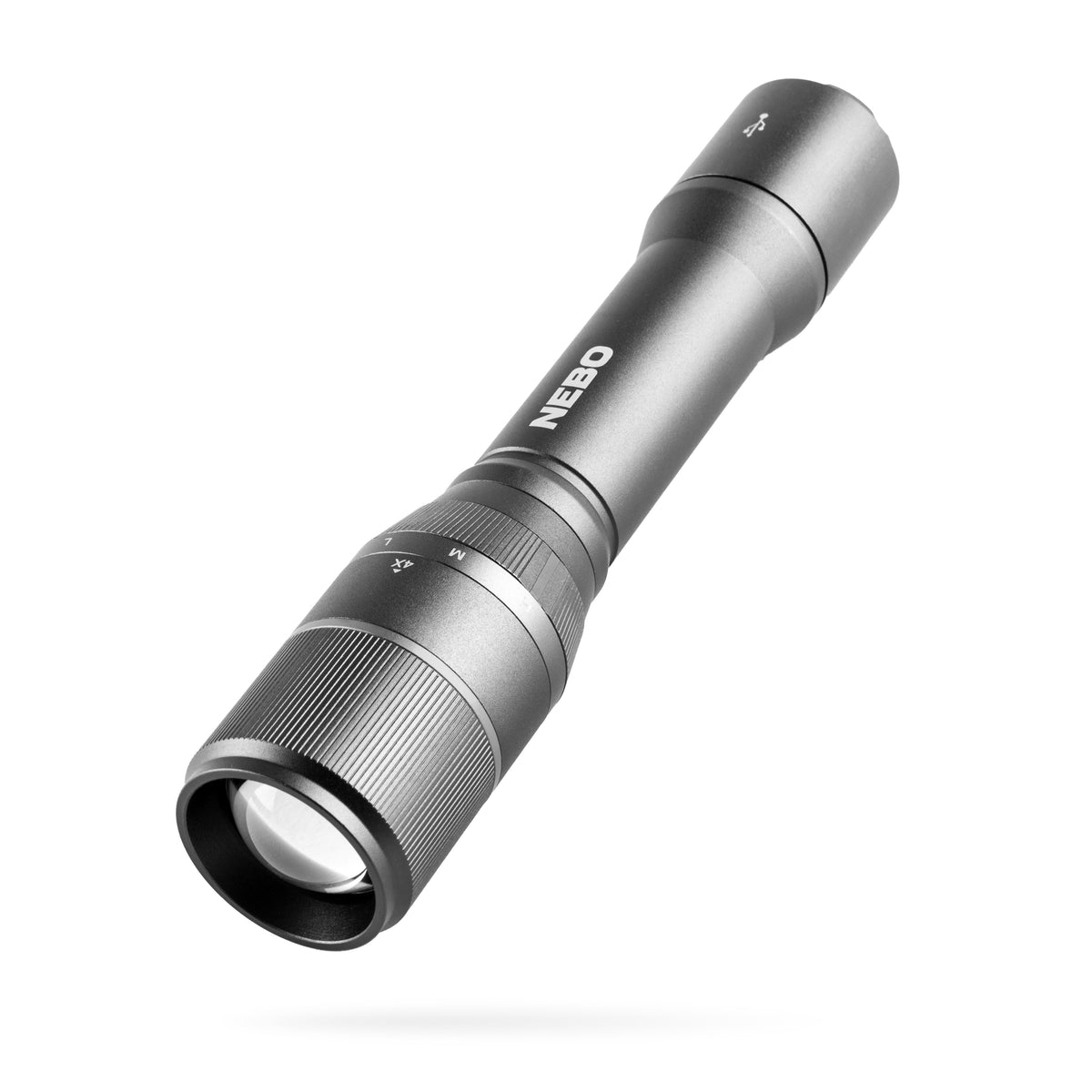 DAVINCI 2000 Lumen Handheld Rechargeable Flashlight