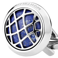 Stainless Steel & Lapis Lazuli Cufflinks