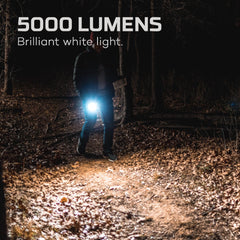 DAVINCI 5000 Lumen Rechargeable Handheld Flashlight