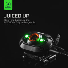 MYCRO Headlamp & Cap Light Rechargeable 400 Lumen