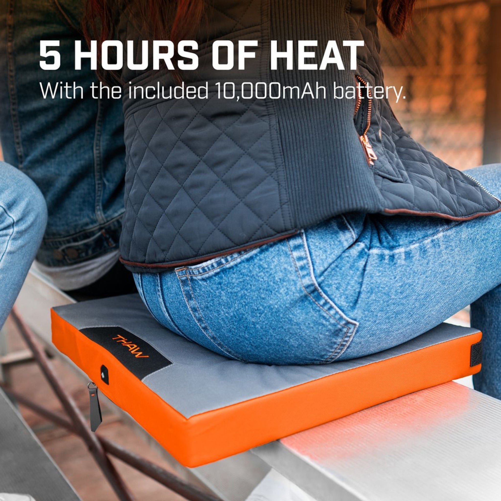 Rechargeable Heated Seat Pad