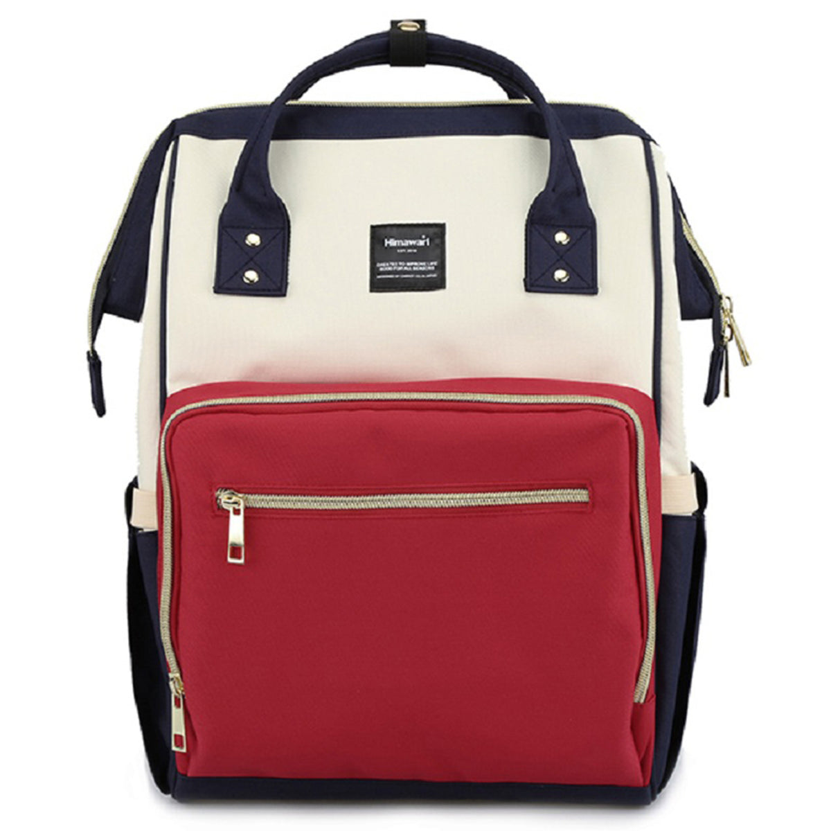 Himawari Baby & Diaper Bag - Red & White