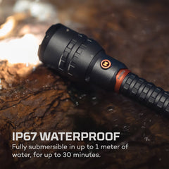 Waterproof flashlight
